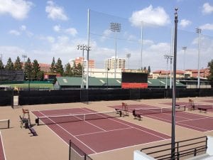 Athletic Facility, Tennis stadium exterior - athletic facility