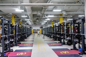 Athletic Facility, John McKay Center Weight Room