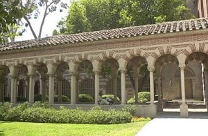 Colonnade, Mudd Hall of Philosophy Building Colonnade - brick - exterior