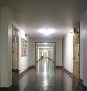Hallway, PED Basement Hallway - interior