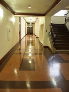 Hallway, ZHS hallway - interior
