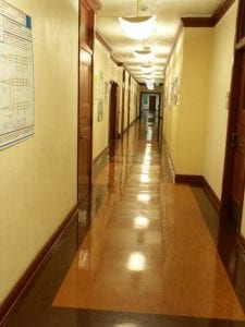 Hallway, ZHS Hallway - interior